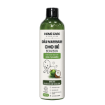 Dầu Massage Bon Bon Dưỡng Ẩm, Làm Mềm Da Cho Bé Chính Hãng Home Care 300ml