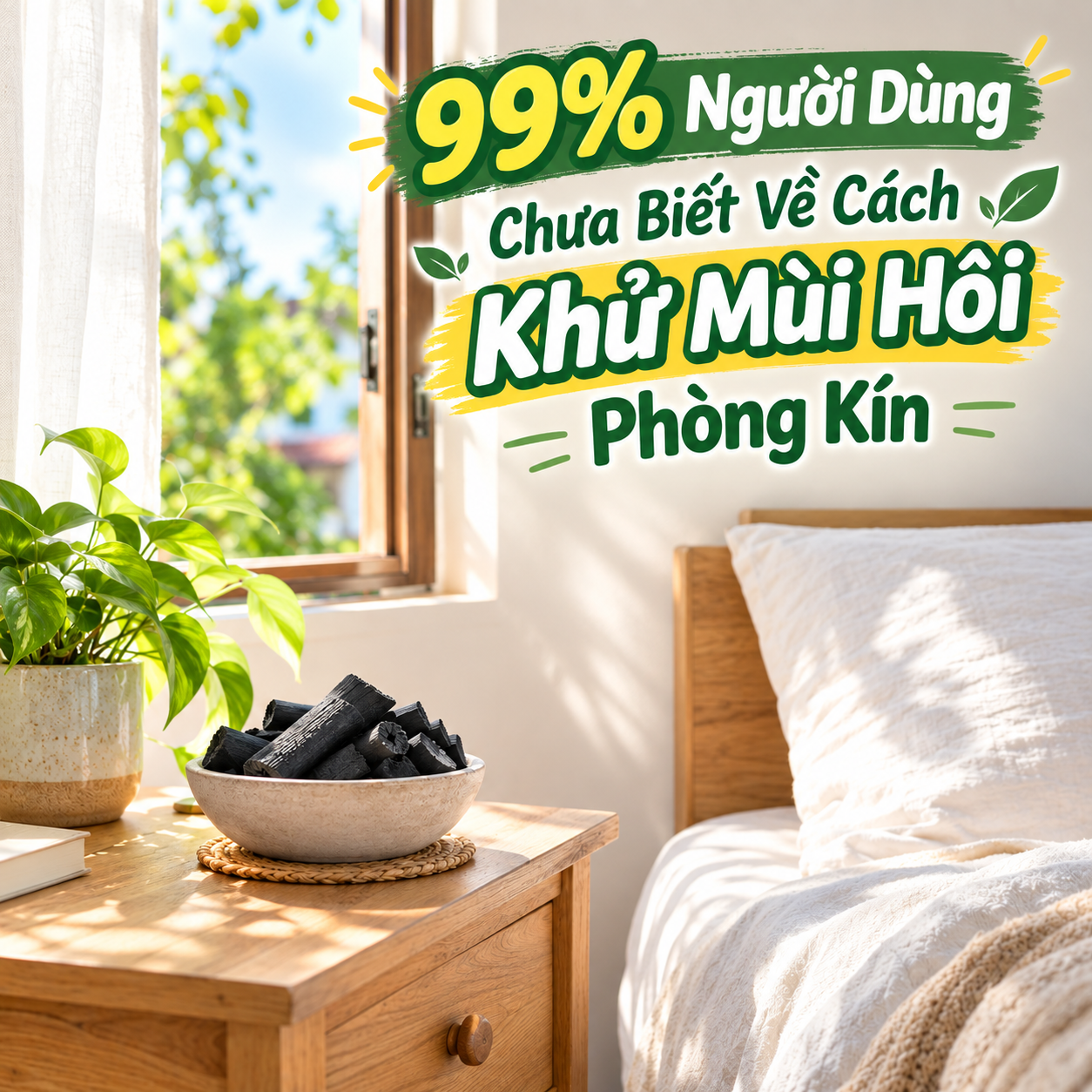 99% Người Dùng Chưa Biết Về Cách Khử Mùi Hôi Phòng Kín