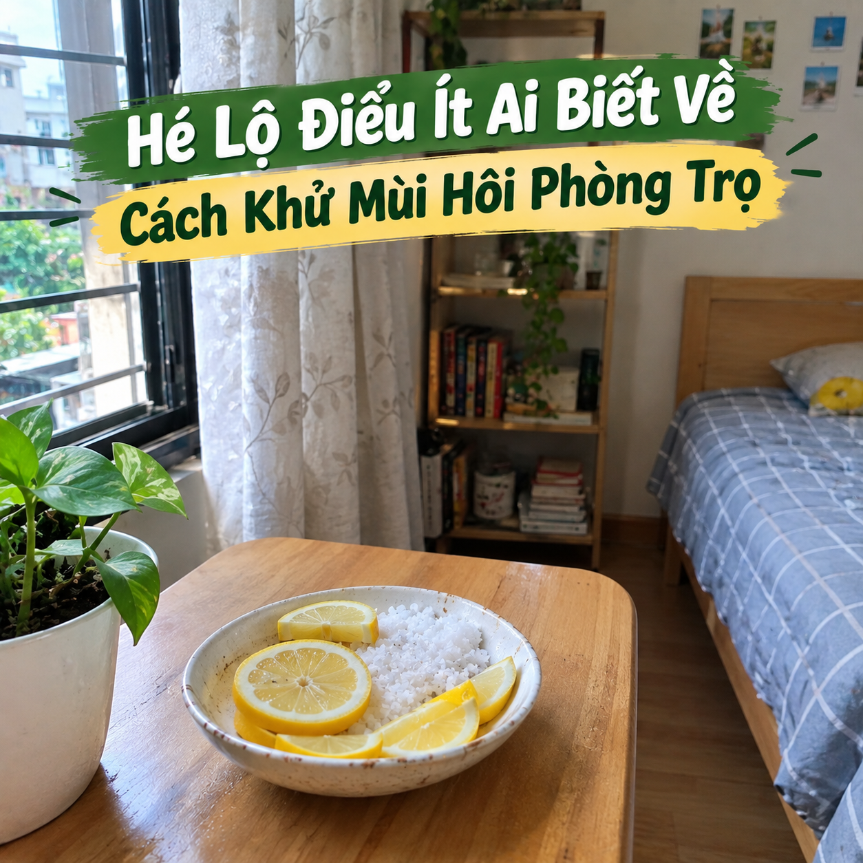 Hé Lộ Điều Ít Ai Biết Về Cách Khử Mùi Hôi Phòng Trọ