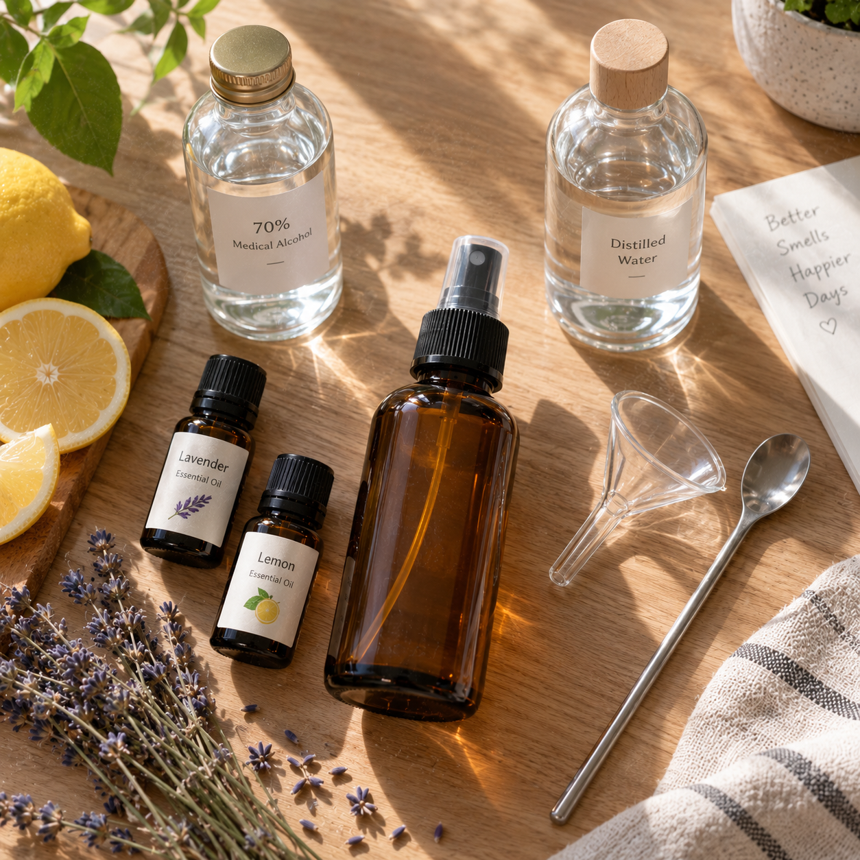 Cách Làm Nước Xịt Thơm Phòng Tự Nhiên Lưu Hương Thư Giãn Như Spa Tại Nhà