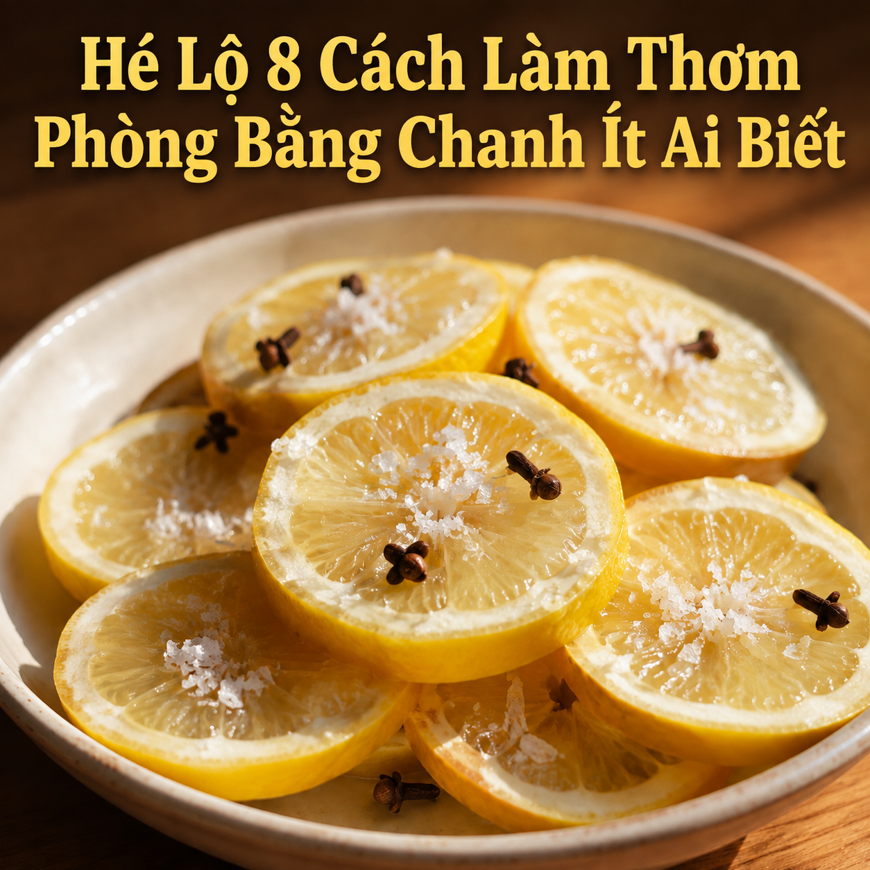 Hé Lộ 8 Cách Làm Thơm Phòng Bằng Chanh Ít Ai Biết